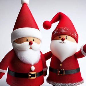 Plush Santa Claus Figures